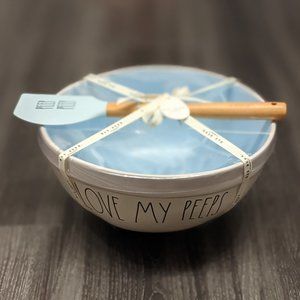 Rae Dunn LOVE MY PEEPS Mixing Bowl